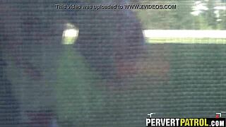 trashy tattoo slut fucked like a whore outdoors