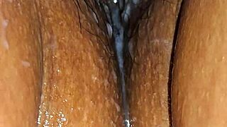 Latina mixed couple up close milf and husband