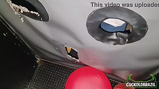 Monica lima being fucked by a stranger at gloryhole