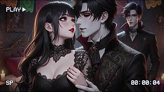 the goth slut wants to be fucked by many dicks shes so horny