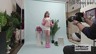 BTS tiny venus vixen meets bryan gozzling for extreme sex