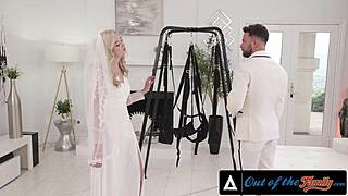 Lexi lore fucked in sex swing by groom