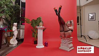 Bts tatted latina kitana montana heats up the photoshoot
