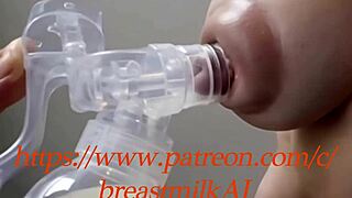 pumping milk in different way ai-generated preview f