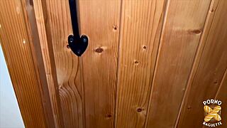 Trixy belle gets filled by two cocks right after waking