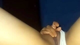 Nepali girl fingers her wet pussy while talking dirty
