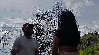 real couple outdoor peeing fetish in the woods