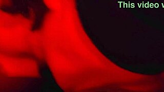 Intimate and close up hot blowjob a red light video quickie