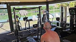 Sofia Gets Her Ass Gaped Hard In Gym