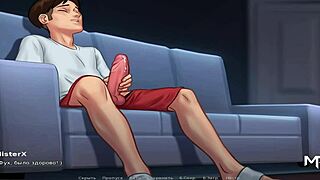 summertimesaga - wanna see this naked anime babe in action?