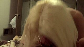 Sexy blonde barbie blaze gets that big cum facial! 😍