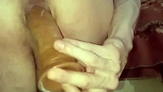 Shemale Plays with Body Intensely