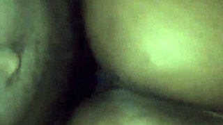 wet black bitch rides that dick hard