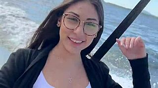 Melina Khalifa Bent Over for Brutal Doggystyle in Ripped Clothes Cuckold Scene