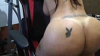 dinni gata guides gentle session with big tits