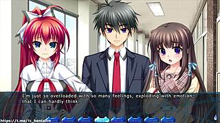 In the inyochu insects of insemination part 36 sui route, that anime hentai creampie game is getting intense.