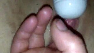Shiny Wet Pussy Cums with Toys During Intense Orgasm
