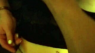 big tits babe masturbates in fetish scene with close up on her huge boobs and nipples