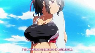 Netokano with subtitles in spanish featuring big tits