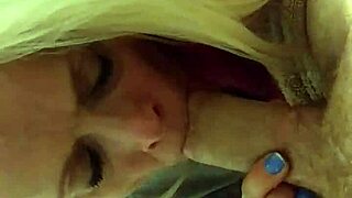 Johnny Gets Intense Blowjob From Blonde! Watch Him Explode!