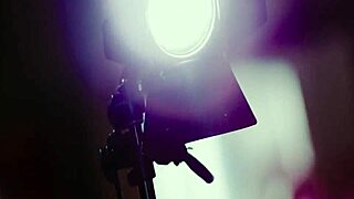 Silent night with sexy topless brunette model