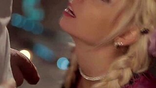 mature couple making milf's mouth water with bj