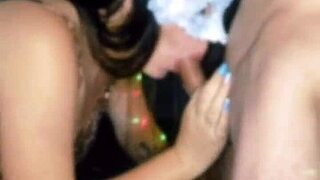 Intense action with sexy young married amateur woman