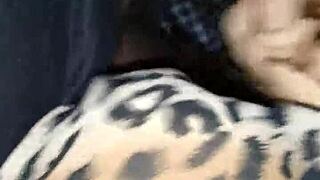 Cheating Outdoor Blowjob with Big Black Cock