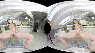 Caroline ardolino, a hot brown-haired milf, indulges in mature masturbation