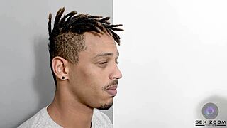 Employee avoids warning by fucking hot secretary, with Angel Dinizz and Teddy Caralhao in full action.