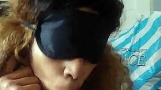 Meechie Takes On Big Black Cock With Sloppy Deepthroat Monster Cock Action