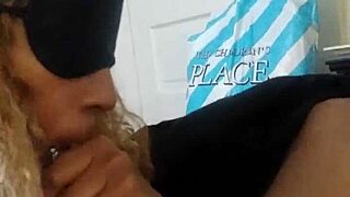 Meechie Takes On Big Black Cock With Sloppy Deepthroat Monster Cock Action