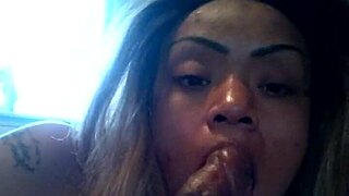 i give pov blowjob to amateur guy who swallows