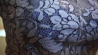 fun for me with big tits couple in stockings