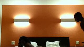 Killen in doggystyle bent over position