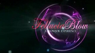 Blonde Milf Couple's Stress Reliever Blowjob And Handjob Session