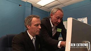 a job interview turns into a porn interview when kaia kane and paige fox show up 😜