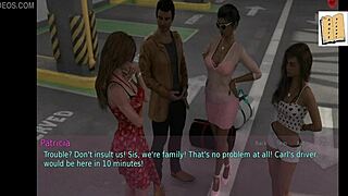 Wife and stepmother play game with big tits?