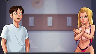 Summertime Saga 220 Featuring Amateurs In Homemade Scenes