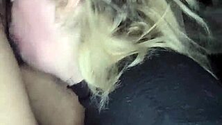 Blanquita enjoys a delicious treat