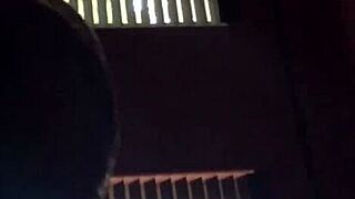 Threesome at work on the clock