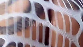 Brazilian Morena Tatuada Gets Anal Assfucking