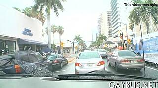 Gay guy sucks huge cock