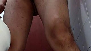 the latina amateur reveals her shaved penis in a gay scene