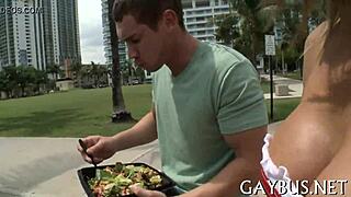 Males Engaging In Intense Homosexual Encounters