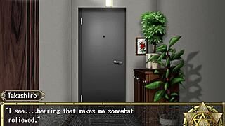 in bible black, the high priest infects her, watch the end?