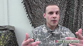 gay soldiers on duty have outdoor group activities