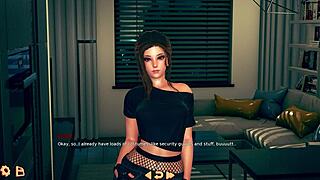 Lets play trick or treat with violet, she's got big tits