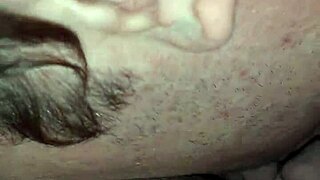 Milf Cums Hard While He Eats Her Hairy Pussy.