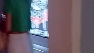 that cuckold husband tricked his blindfolded wife into fucking his hidden friend in the wardrobe